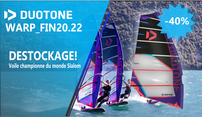 Destockage voile windsurf Duotone WARP 2022